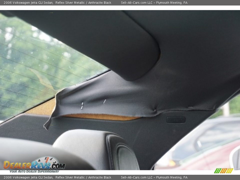 2006 Volkswagen Jetta GLI Sedan Reflex Silver Metallic / Anthracite Black Photo #28
