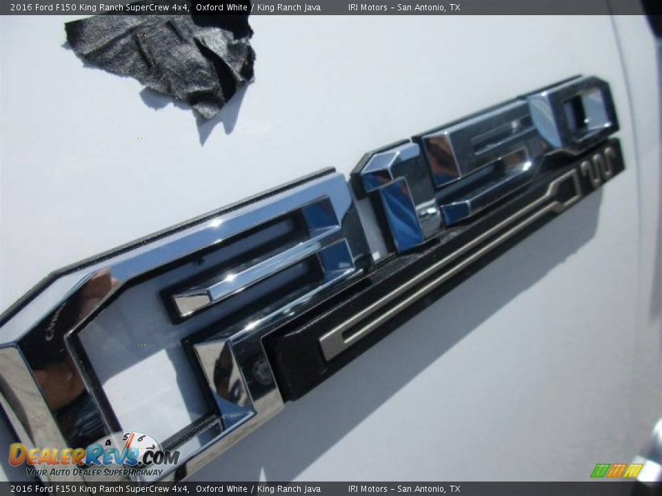 2016 Ford F150 King Ranch SuperCrew 4x4 Oxford White / King Ranch Java Photo #5