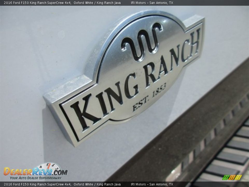 2016 Ford F150 King Ranch SuperCrew 4x4 Oxford White / King Ranch Java Photo #7