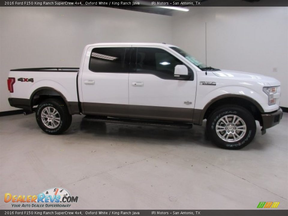 2016 Ford F150 King Ranch SuperCrew 4x4 Oxford White / King Ranch Java Photo #16