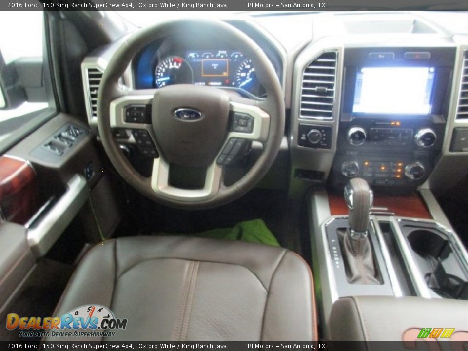 2016 Ford F150 King Ranch SuperCrew 4x4 Oxford White / King Ranch Java Photo #21