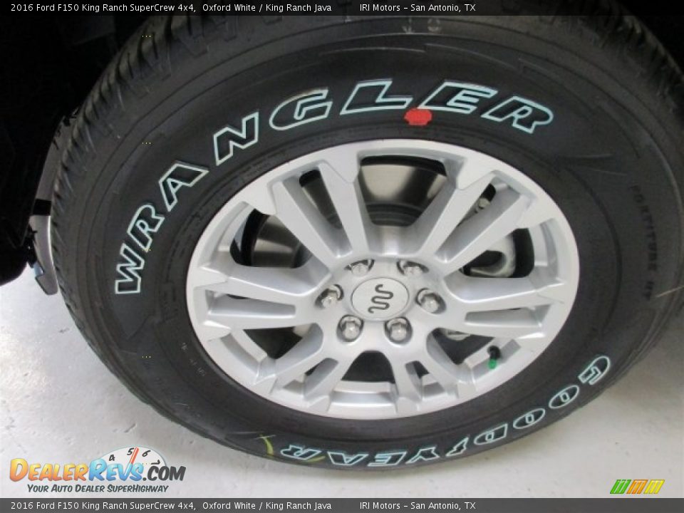 2016 Ford F150 King Ranch SuperCrew 4x4 Oxford White / King Ranch Java Photo #22