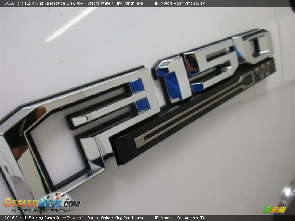 2016 Ford F150 King Ranch SuperCrew 4x4 Oxford White / King Ranch Java Photo #24