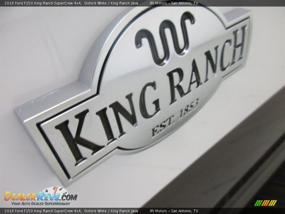 2016 Ford F150 King Ranch SuperCrew 4x4 Oxford White / King Ranch Java Photo #25
