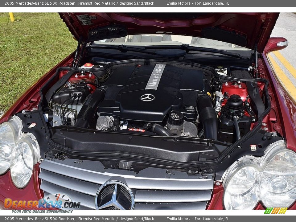 2005 Mercedes-Benz SL 500 Roadster 5.0 Liter SOHC 24-Valve V8 Engine Photo #45