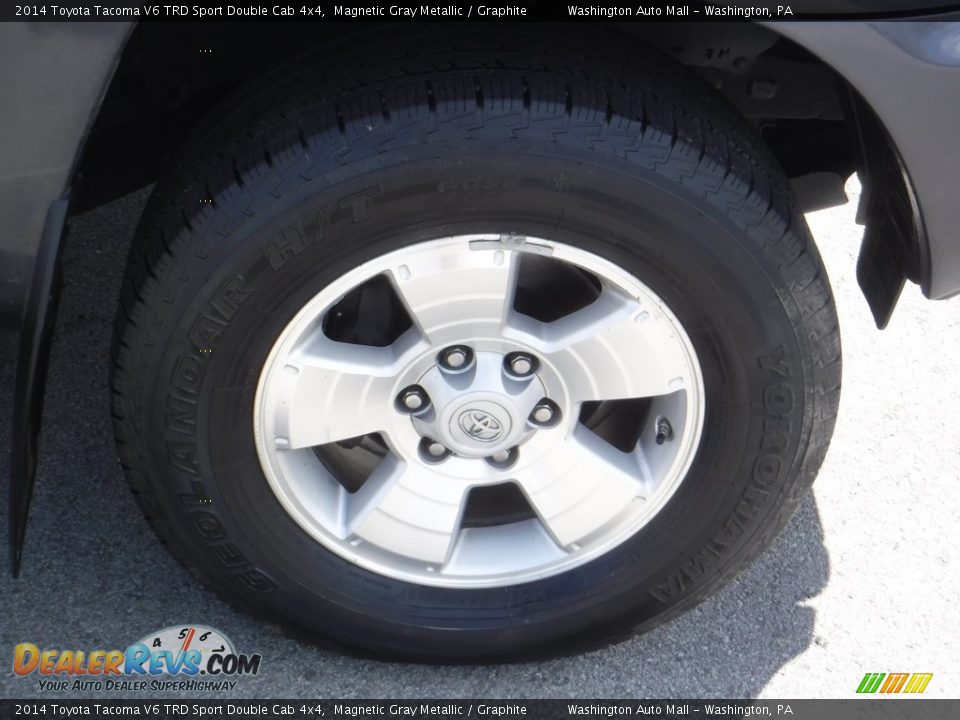 2014 Toyota Tacoma V6 TRD Sport Double Cab 4x4 Magnetic Gray Metallic / Graphite Photo #3