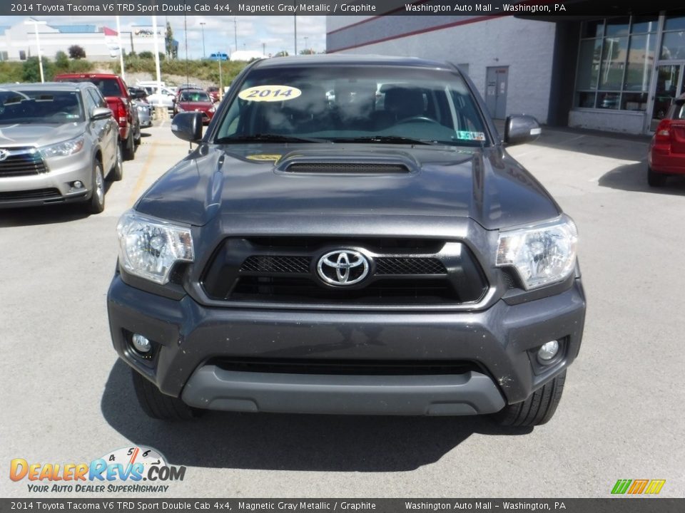 2014 Toyota Tacoma V6 TRD Sport Double Cab 4x4 Magnetic Gray Metallic / Graphite Photo #5