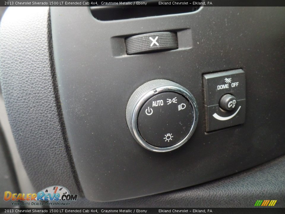 2013 Chevrolet Silverado 1500 LT Extended Cab 4x4 Graystone Metallic / Ebony Photo #23