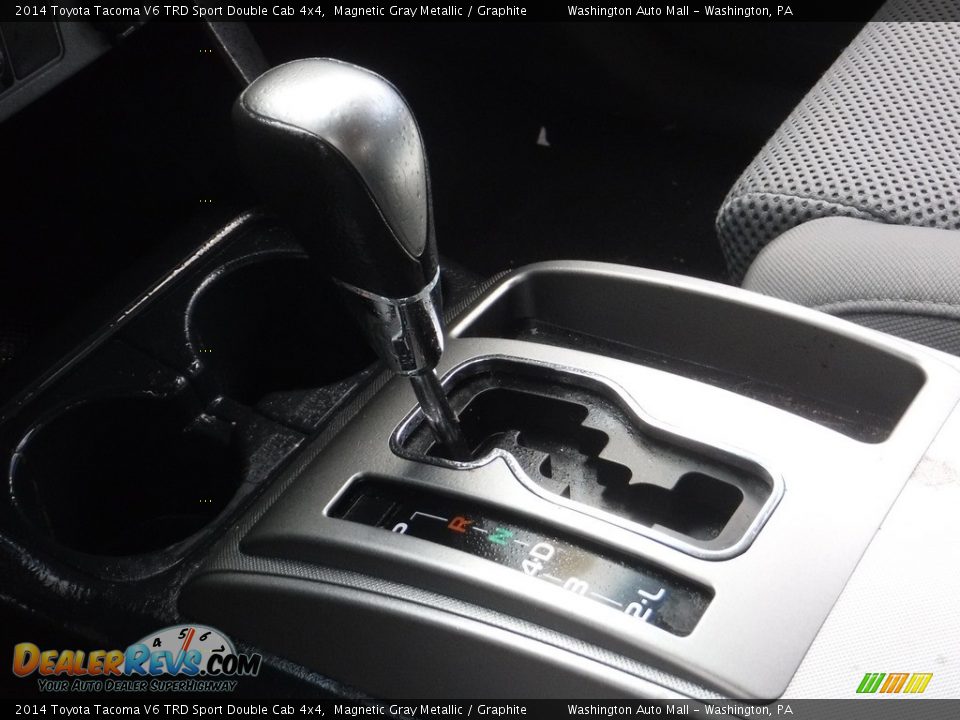 2014 Toyota Tacoma V6 TRD Sport Double Cab 4x4 Magnetic Gray Metallic / Graphite Photo #22