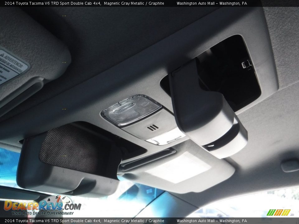 2014 Toyota Tacoma V6 TRD Sport Double Cab 4x4 Magnetic Gray Metallic / Graphite Photo #23