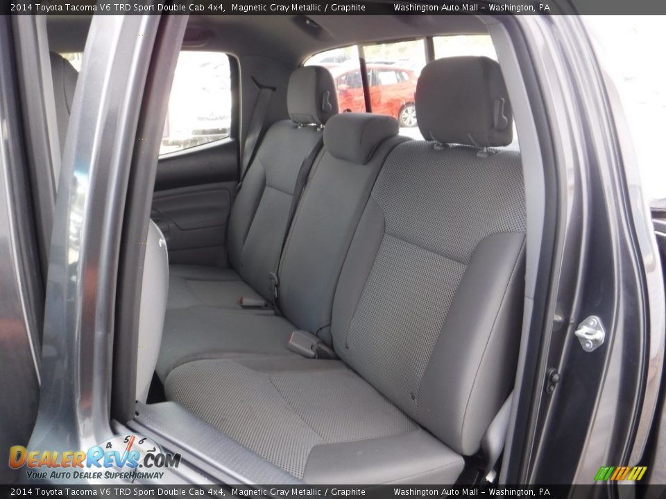 2014 Toyota Tacoma V6 TRD Sport Double Cab 4x4 Magnetic Gray Metallic / Graphite Photo #25