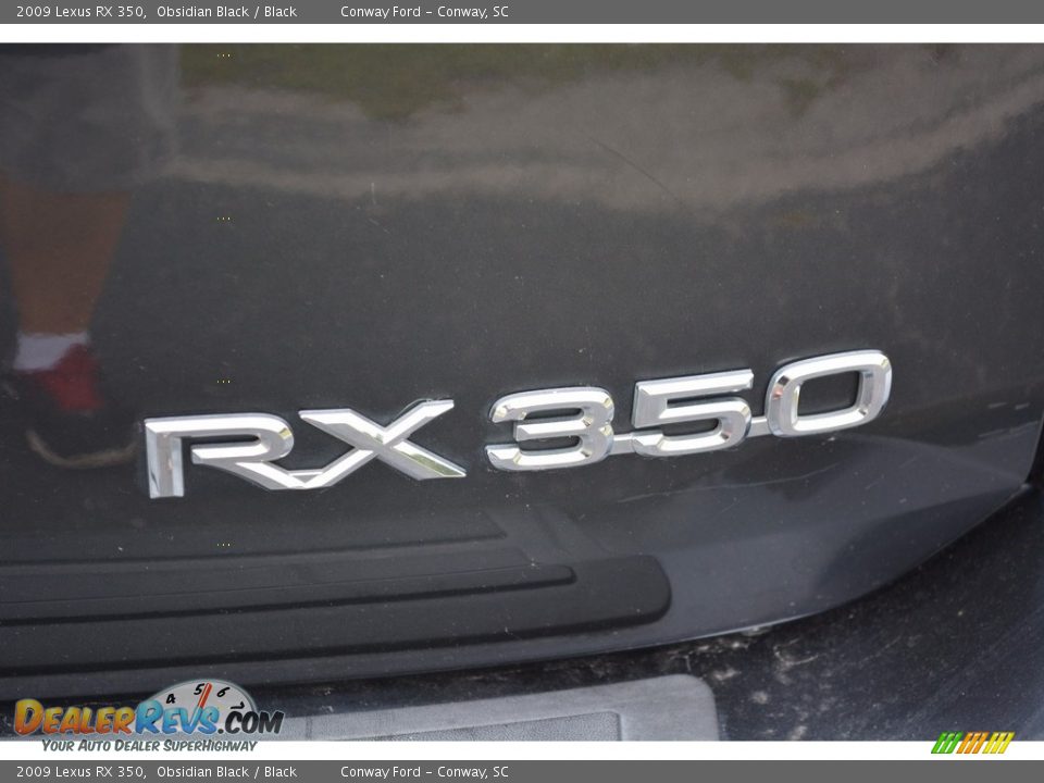 2009 Lexus RX 350 Obsidian Black / Black Photo #4