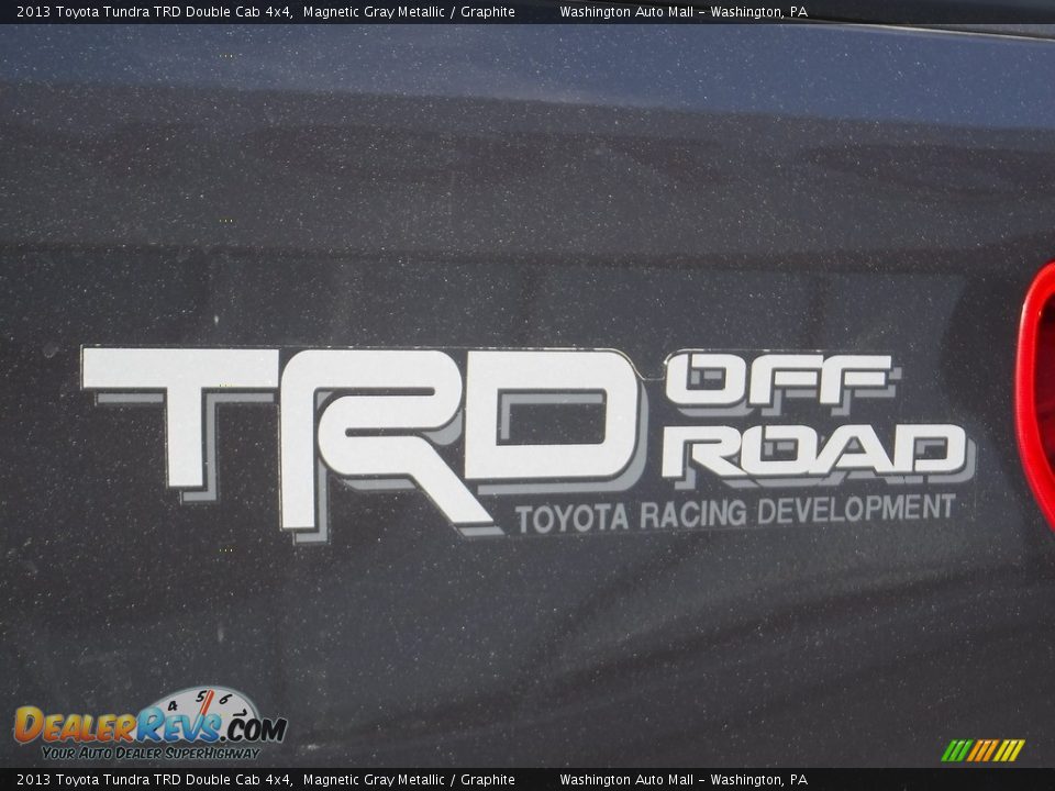 2013 Toyota Tundra TRD Double Cab 4x4 Magnetic Gray Metallic / Graphite Photo #9