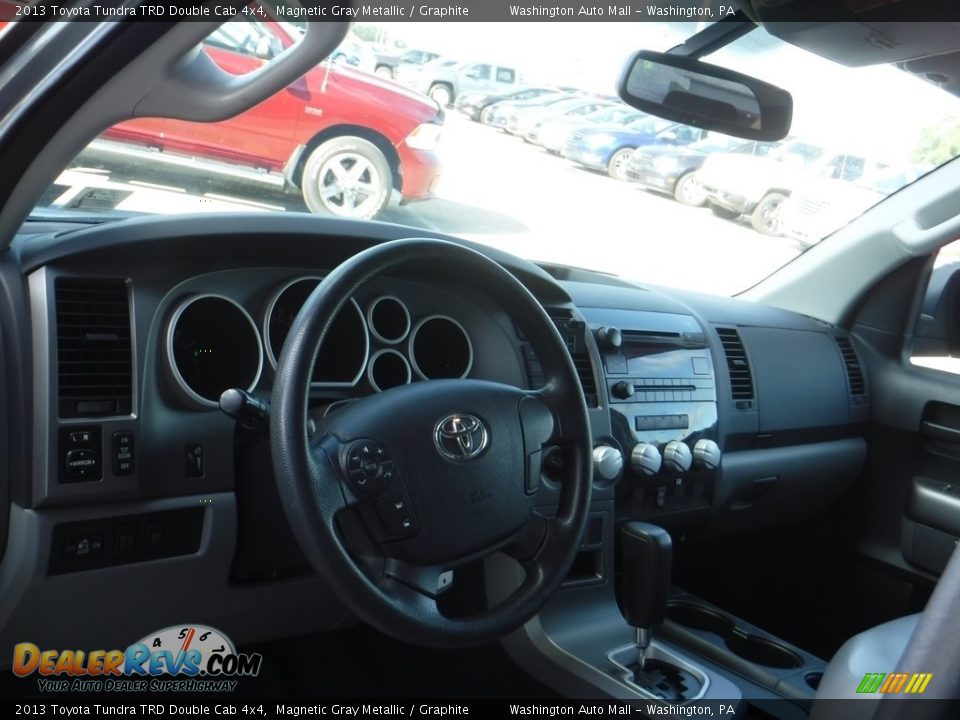 2013 Toyota Tundra TRD Double Cab 4x4 Magnetic Gray Metallic / Graphite Photo #14
