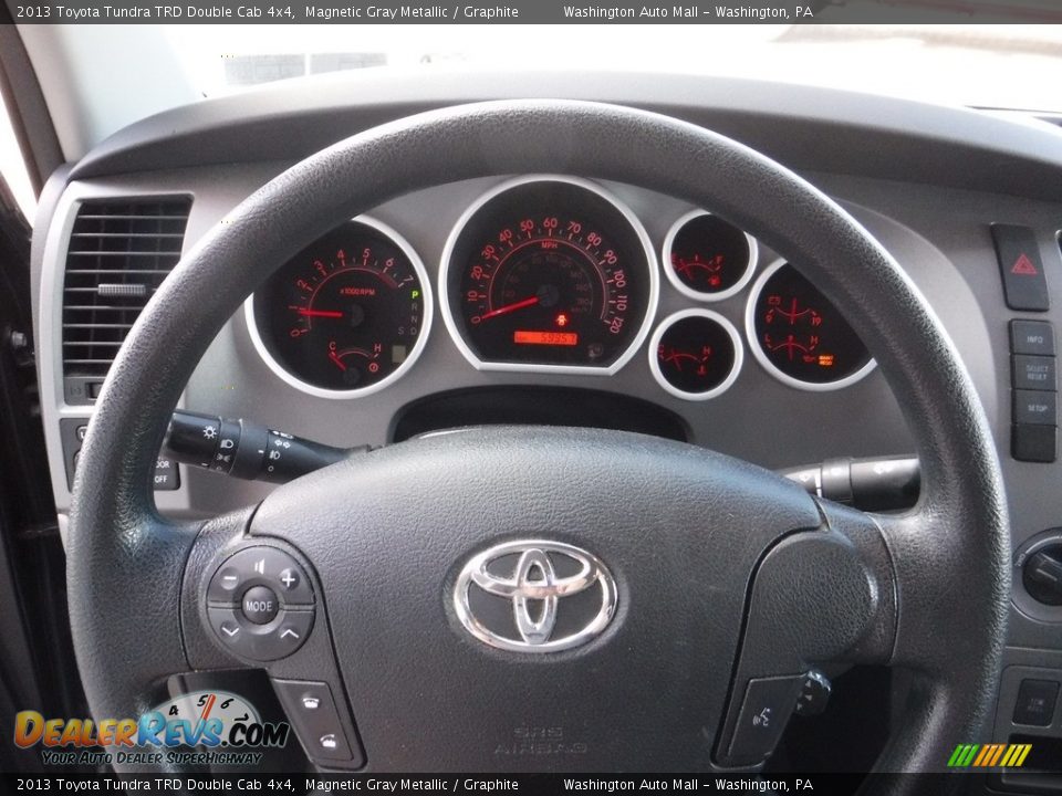 2013 Toyota Tundra TRD Double Cab 4x4 Magnetic Gray Metallic / Graphite Photo #21
