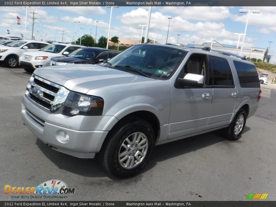 2012 Ford Expedition EL Limited 4x4 Ingot Silver Metallic / Stone Photo #5