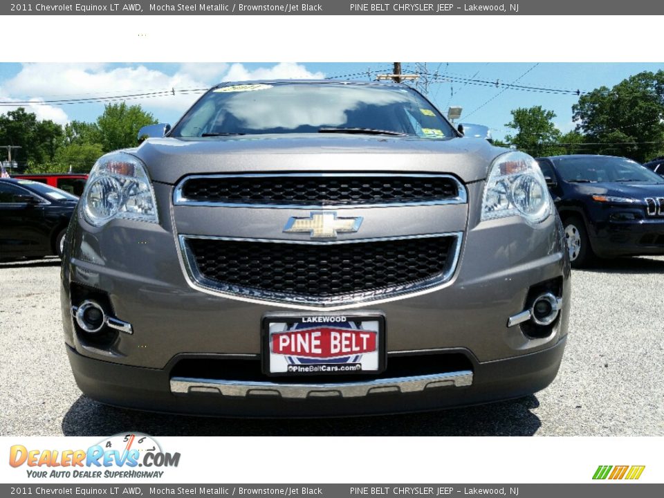 2011 Chevrolet Equinox LT AWD Mocha Steel Metallic / Brownstone/Jet Black Photo #2