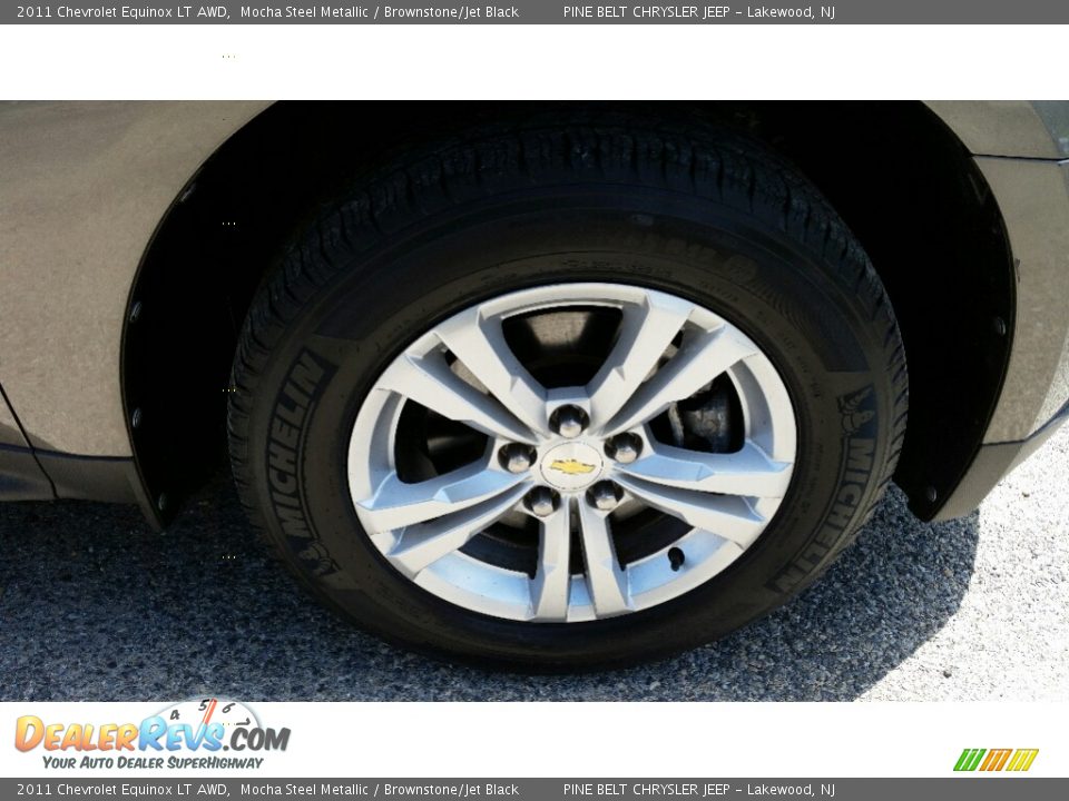 2011 Chevrolet Equinox LT AWD Mocha Steel Metallic / Brownstone/Jet Black Photo #4