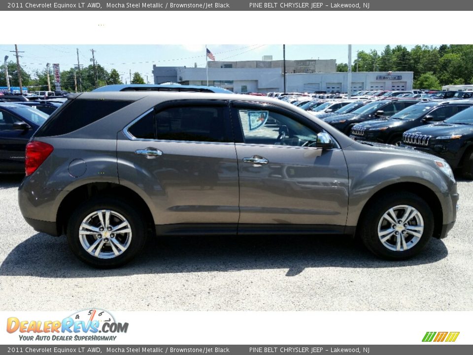 2011 Chevrolet Equinox LT AWD Mocha Steel Metallic / Brownstone/Jet Black Photo #5