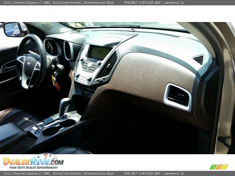 2011 Chevrolet Equinox LT AWD Mocha Steel Metallic / Brownstone/Jet Black Photo #6