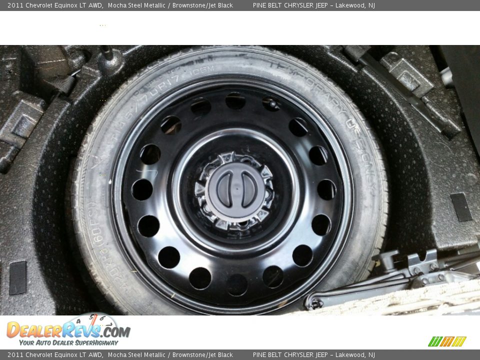 2011 Chevrolet Equinox LT AWD Mocha Steel Metallic / Brownstone/Jet Black Photo #10