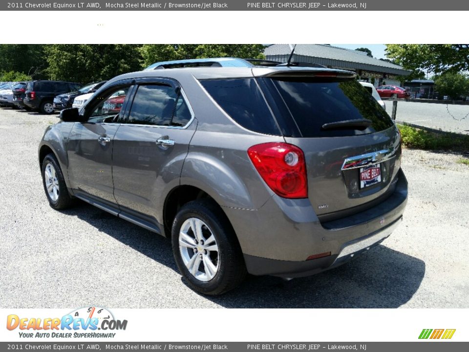 2011 Chevrolet Equinox LT AWD Mocha Steel Metallic / Brownstone/Jet Black Photo #11