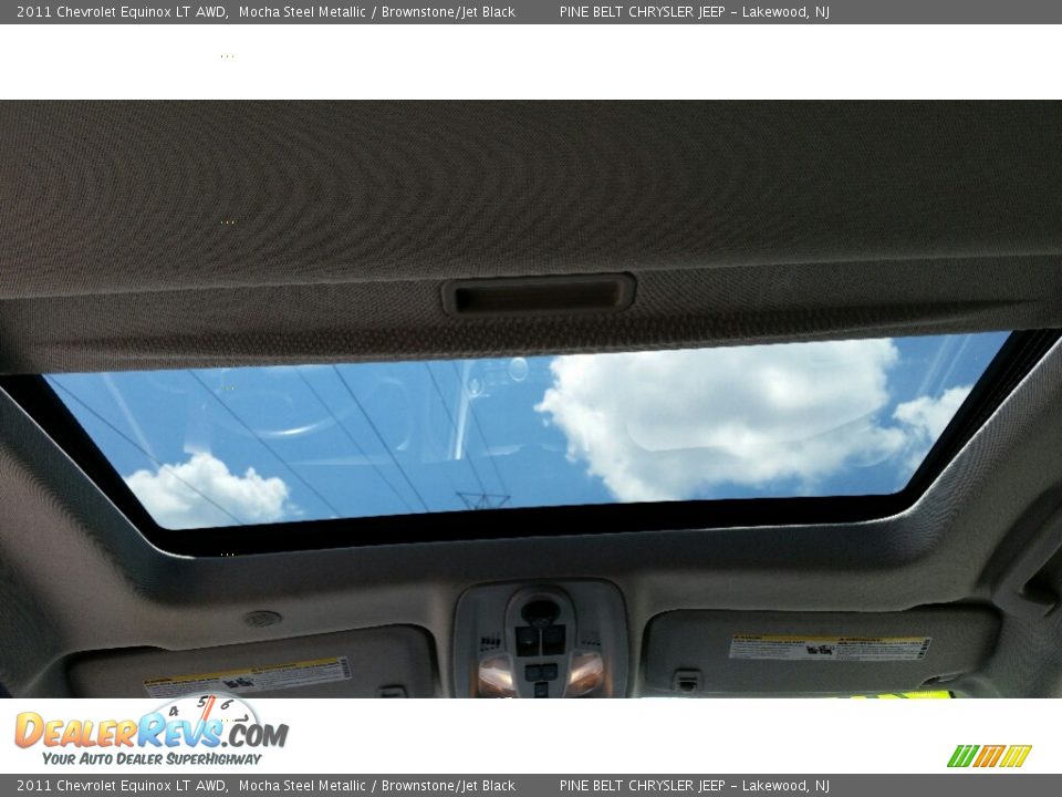 2011 Chevrolet Equinox LT AWD Mocha Steel Metallic / Brownstone/Jet Black Photo #14