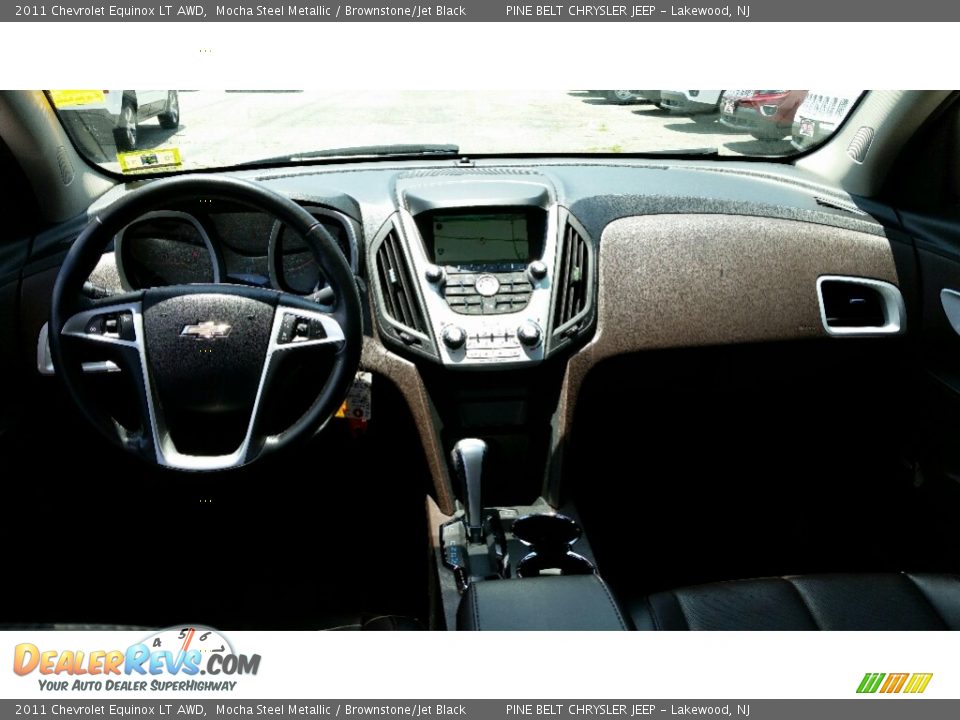 2011 Chevrolet Equinox LT AWD Mocha Steel Metallic / Brownstone/Jet Black Photo #15