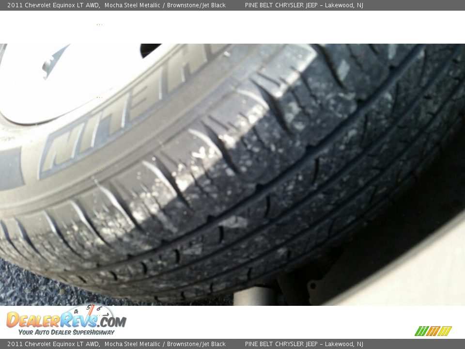 2011 Chevrolet Equinox LT AWD Mocha Steel Metallic / Brownstone/Jet Black Photo #23