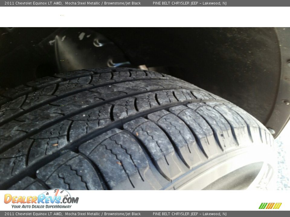 2011 Chevrolet Equinox LT AWD Mocha Steel Metallic / Brownstone/Jet Black Photo #26