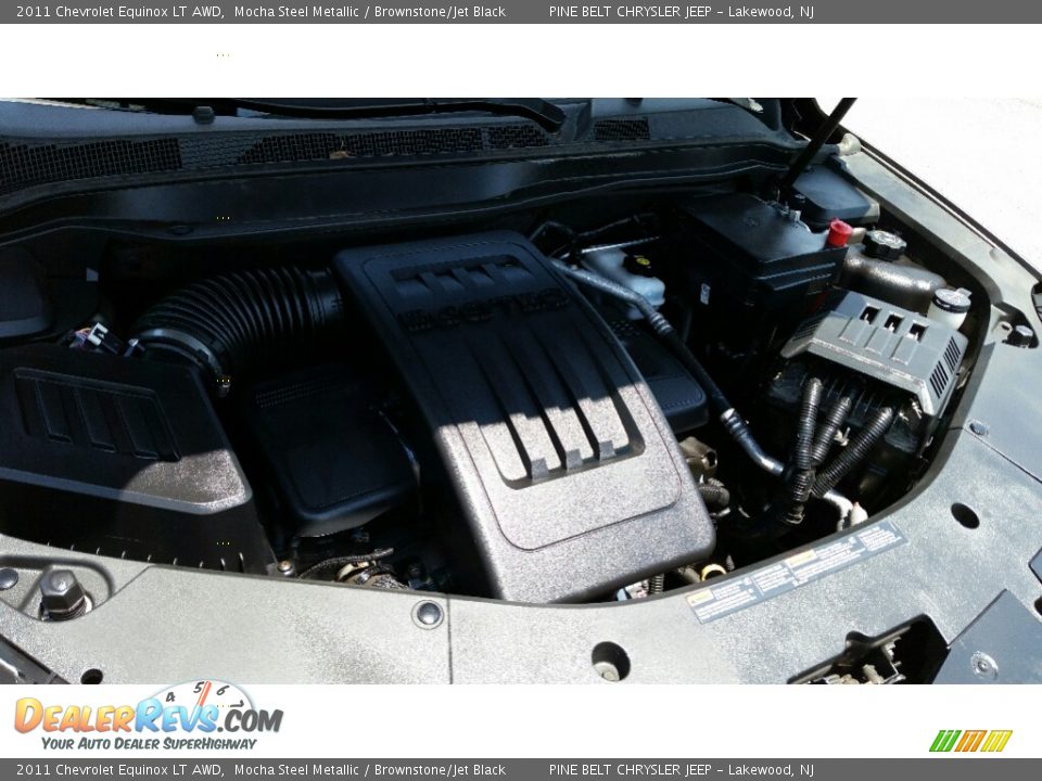 2011 Chevrolet Equinox LT AWD Mocha Steel Metallic / Brownstone/Jet Black Photo #27