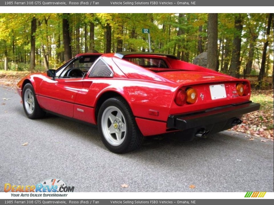 1985 Ferrari 308 GTS Quattrovalvole Rosso (Red) / Tan Photo #2