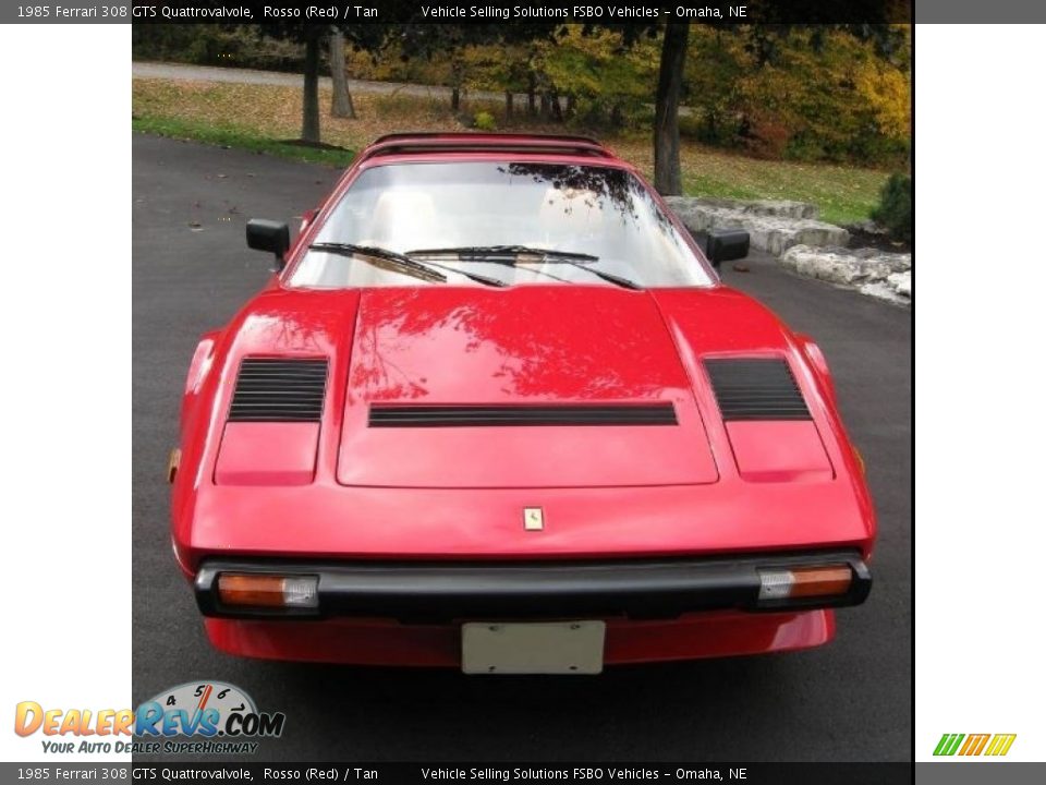 1985 Ferrari 308 GTS Quattrovalvole Rosso (Red) / Tan Photo #4