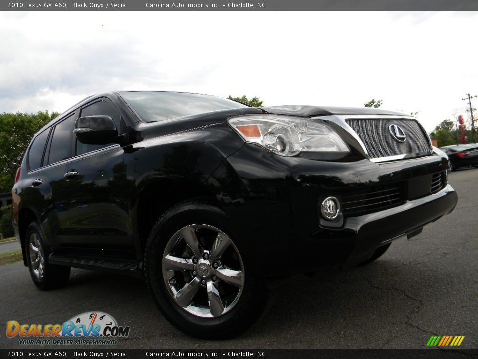 2010 Lexus GX 460 Black Onyx / Sepia Photo #2