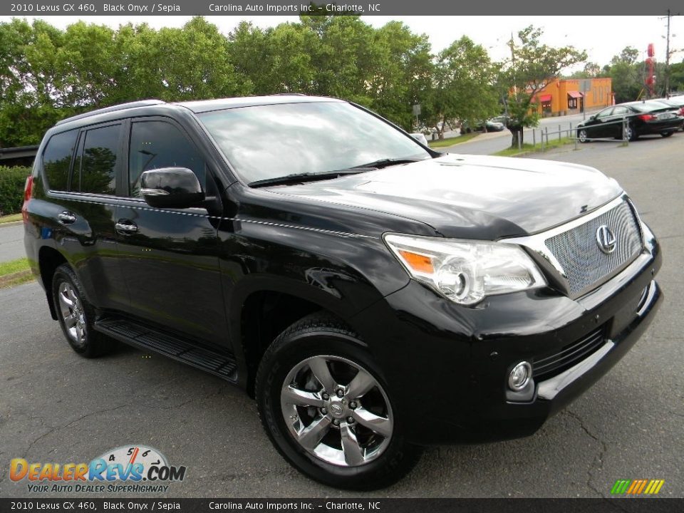 2010 Lexus GX 460 Black Onyx / Sepia Photo #3