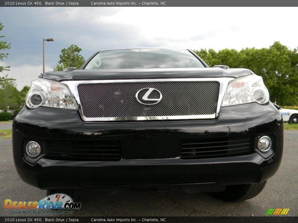 2010 Lexus GX 460 Black Onyx / Sepia Photo #4