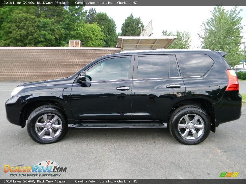 2010 Lexus GX 460 Black Onyx / Sepia Photo #7