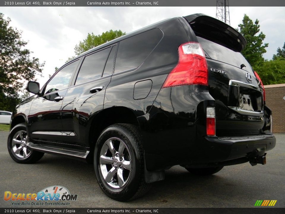 2010 Lexus GX 460 Black Onyx / Sepia Photo #8