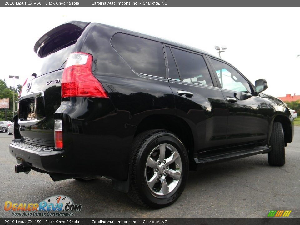 2010 Lexus GX 460 Black Onyx / Sepia Photo #10