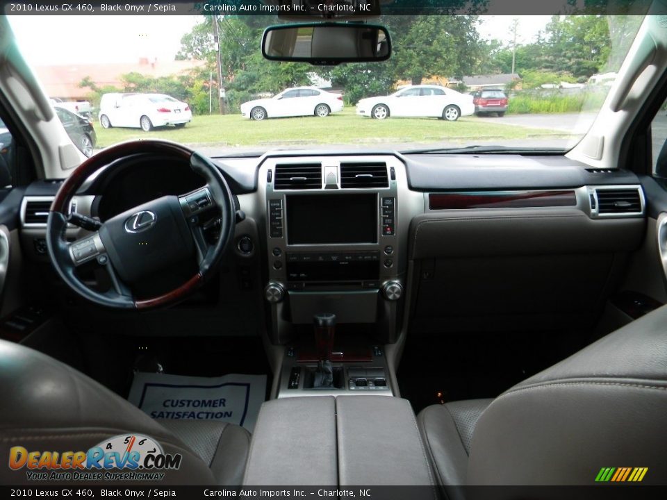 2010 Lexus GX 460 Black Onyx / Sepia Photo #13