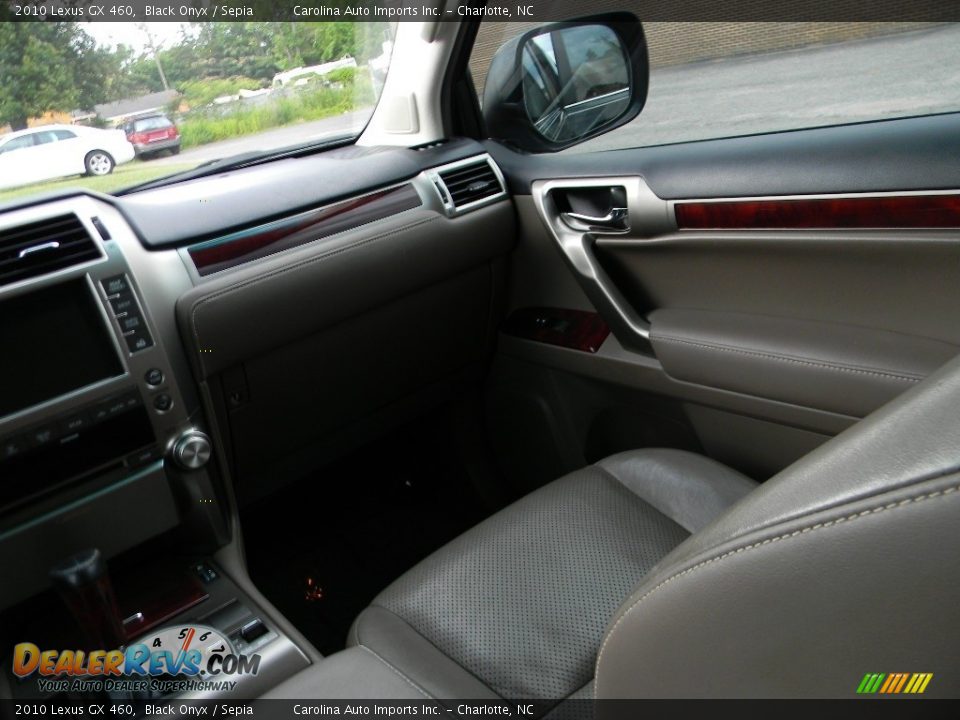 2010 Lexus GX 460 Black Onyx / Sepia Photo #14
