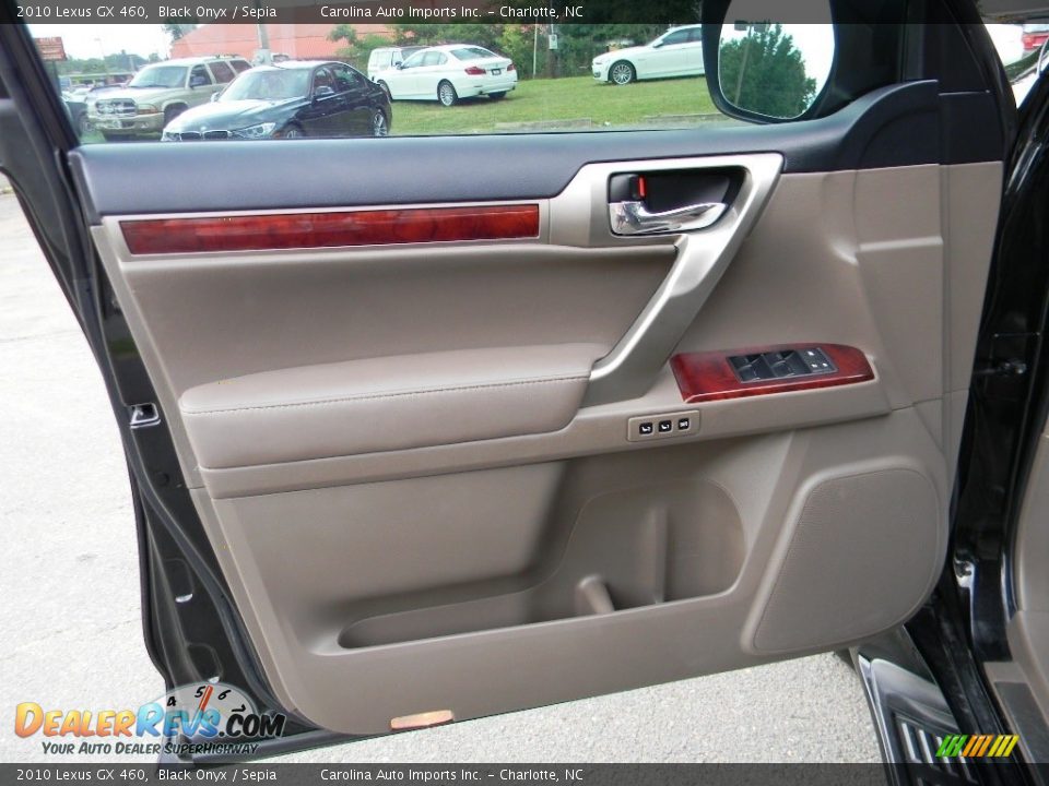 2010 Lexus GX 460 Black Onyx / Sepia Photo #18