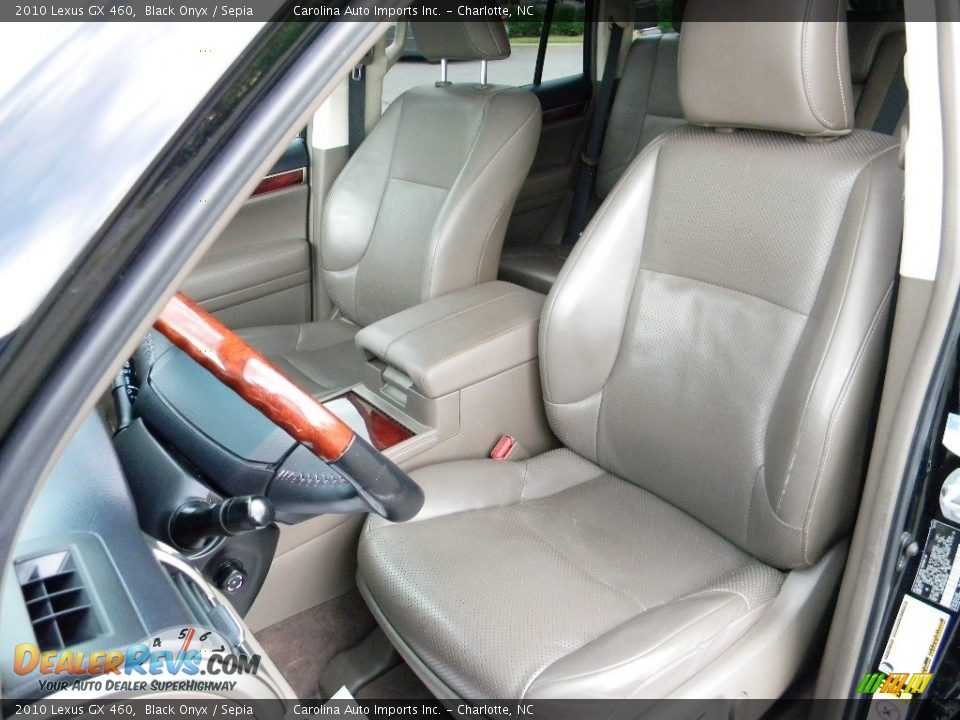 2010 Lexus GX 460 Black Onyx / Sepia Photo #19