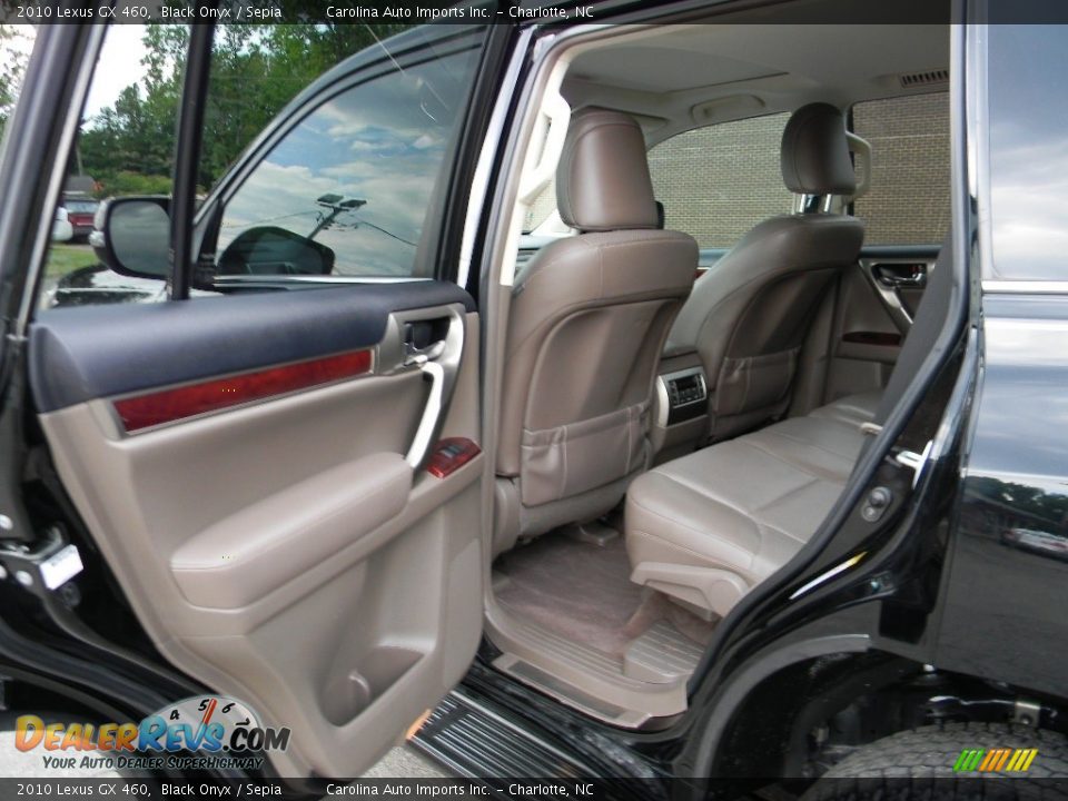 2010 Lexus GX 460 Black Onyx / Sepia Photo #20