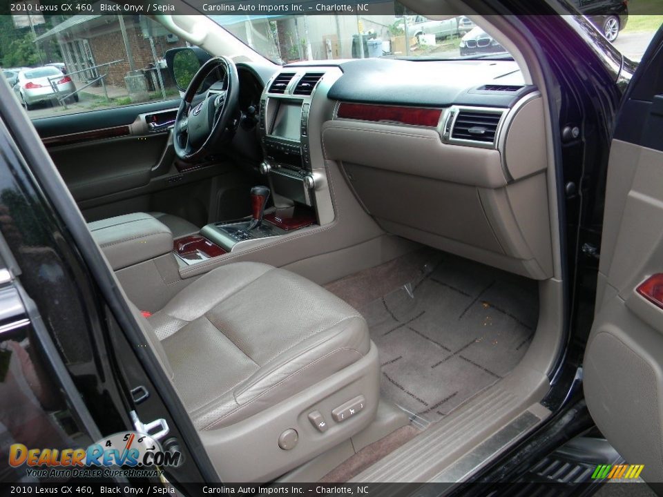 2010 Lexus GX 460 Black Onyx / Sepia Photo #22