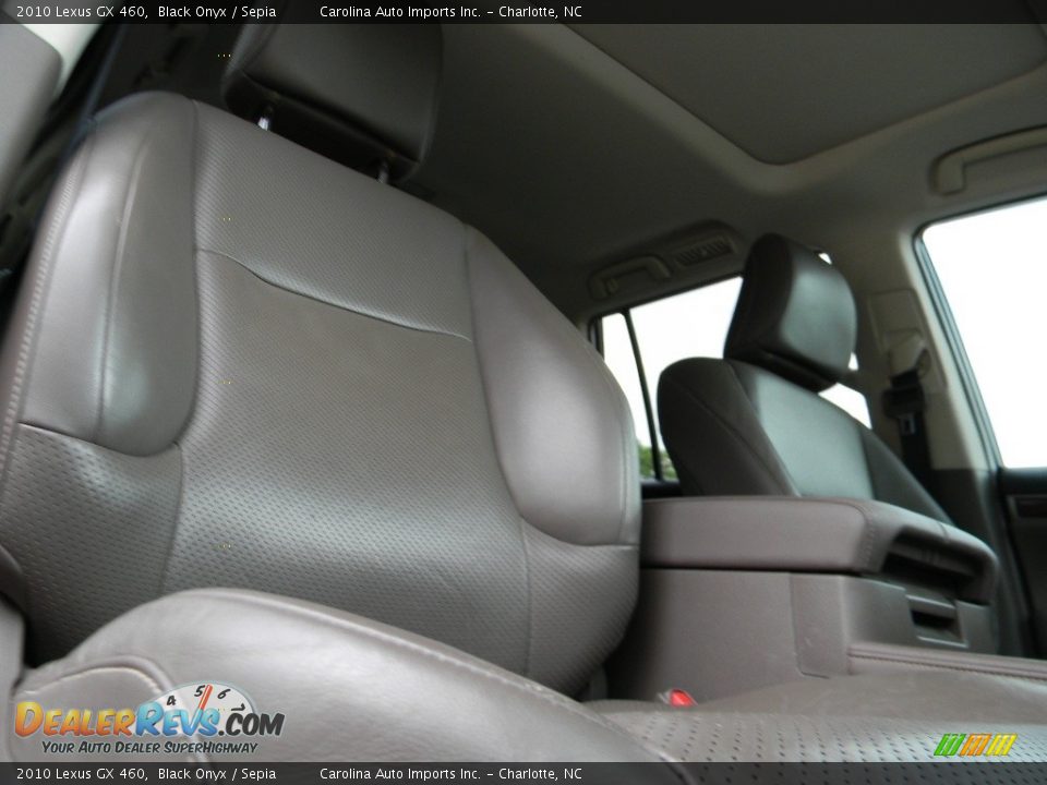 2010 Lexus GX 460 Black Onyx / Sepia Photo #23