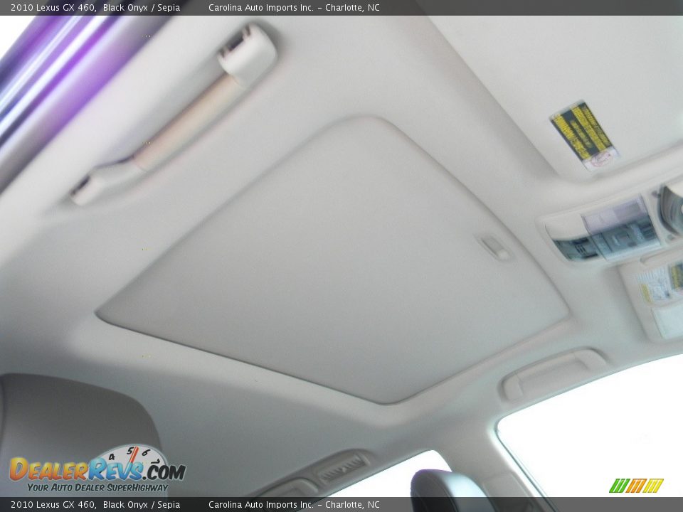 2010 Lexus GX 460 Black Onyx / Sepia Photo #24