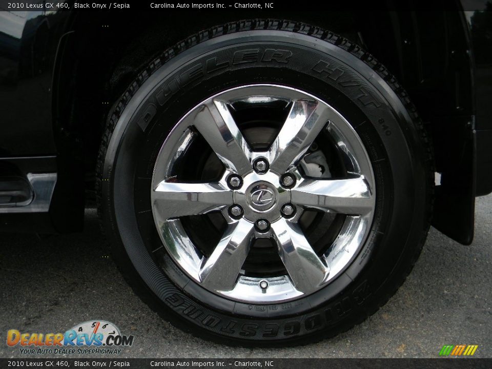 2010 Lexus GX 460 Black Onyx / Sepia Photo #26