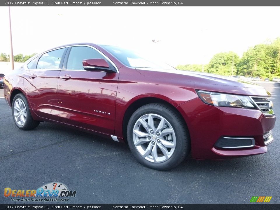 2017 Chevrolet Impala LT Siren Red Tintcoat / Jet Black Photo #3