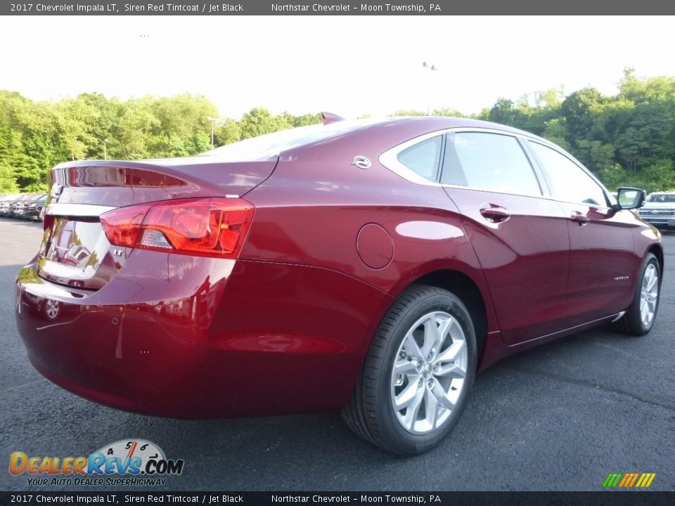 2017 Chevrolet Impala LT Siren Red Tintcoat / Jet Black Photo #6